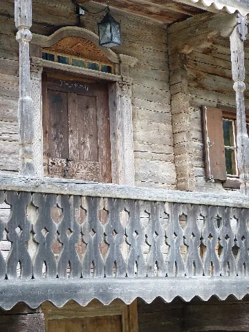 Bauernhaus Jagerreith Detail Eingang