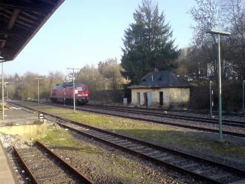 Baumholder Bahnhof Militärzug Nach Baumholder 20060407 03
