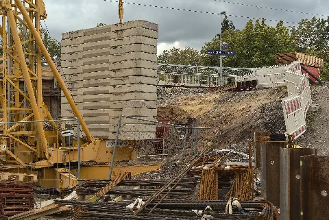 Baustelle Am Haltepunkt Leipzig Anger Crottendorf 1