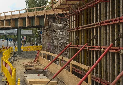 Baustelle Am Haltepunkt Leipzig Anger Crottendorf 2