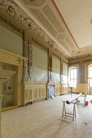 Baustelle Ratssaal Rathaus Löbau