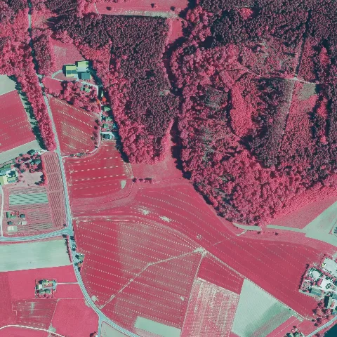 Bayerische Vermessungsverwaltung Cir20 725000 5440000