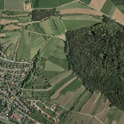 Bayerische Vermessungsverwaltung Dop 566000 5481000 (2005)