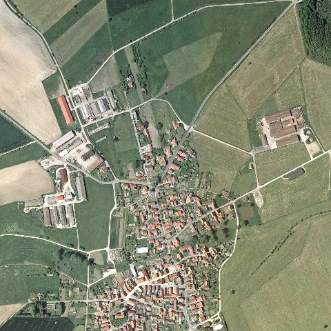 Bayerische Vermessungsverwaltung Dop 600000 5585000 (2005)