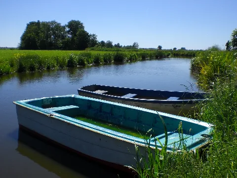 Bedekapsel Boote Am Großen Meere