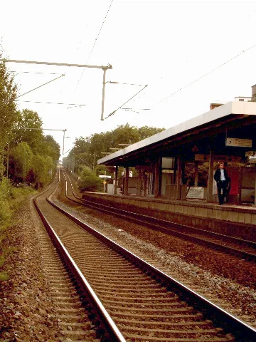 Beginn Der Steilstrecke Erkrath Hochdahl Erkrath S Bahnhof