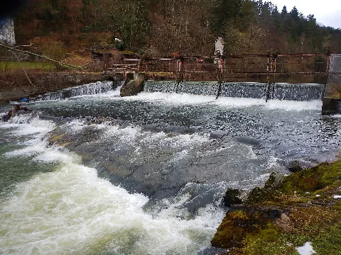 Beim 366 Km Langen Neckartalradweg, Radparadies, Neckartalweg, Burgen Am Oberen Neckar, Römer Und Kelten Am Oberen Neckar, Die Mit Lärchen Holzschindeln Gedeckte Schenkenberg Brücke Bei Epfendorf Über Den Neckar, Sta Panoramio