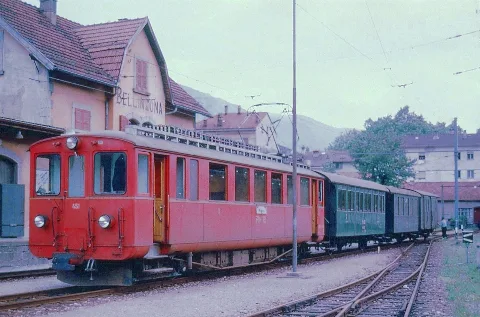 Bellinzona Staz Ferr Rhb