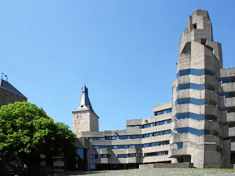 Bensberg Rathaus Hof