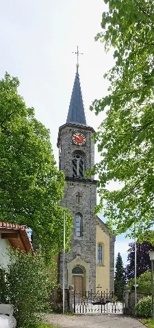 Berau (Ühlingen Birkendorf) Kirche Hl Pankratius Ansicht 3
