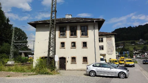 Berchtesgaden — Postgebäude Am Hauptbahnhof