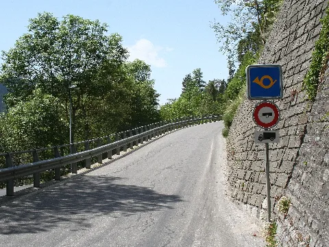 Bergpoststrasse Ruschein