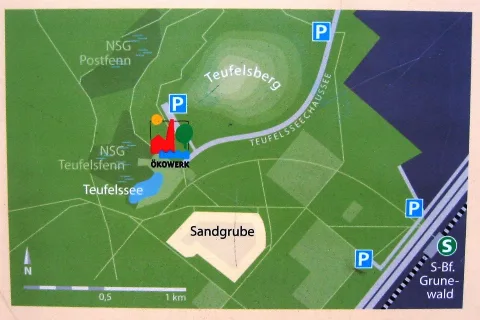 Berlin Grunewald Anfahrtsmöglichkeit Zur Sandgrube Im Jagen 86