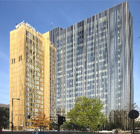 Berlin, Kreuzberg, Rudi Dutschke Strasse, Axel Springer Hochhaus