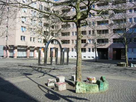 Berlin Kreuzberg Werner Düttmann Platz