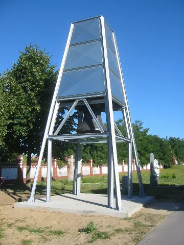Berlin Mitte Invalidenfriedhof Glockenturm Mit Auguste Viktoria Glocke Der Gnadenkirche Nahaufnahme