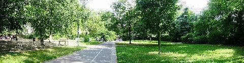 Berlin Schöneberg Alice Salomon Park Panorama