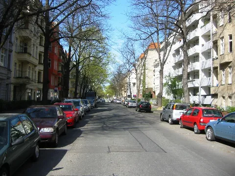 Berlin Tempelhof Friedrich Wilhelm Straße Ecke Wenckebachstraße