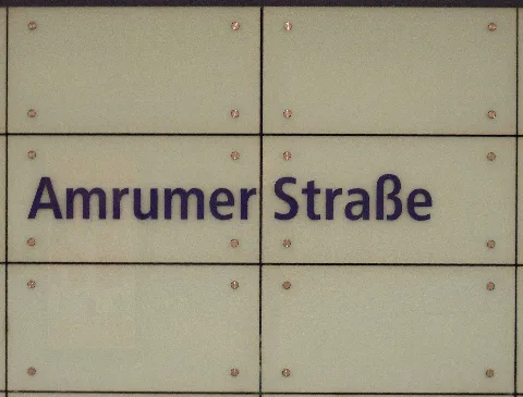Berlin U Bahnhof Amrumer Straße Linie U9 (6413966751)
