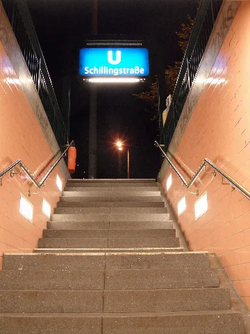 Berlin U Bahnhof Schillingstraße Linie U5 (6262162054)