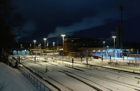 Betriebswerkstatt Grunewald In Winternacht (2010)