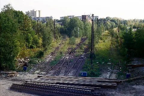 Bf Le Bayer Bf, Streckengleise Richtung Abzw. Tabaksmühle, Connewitz