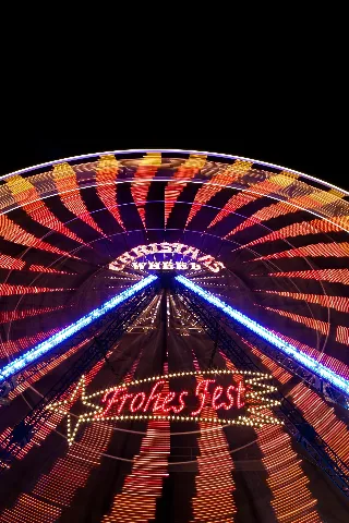 Big Wheel Rostocker Weihnachtsmarkt Hbp 2010 11 30