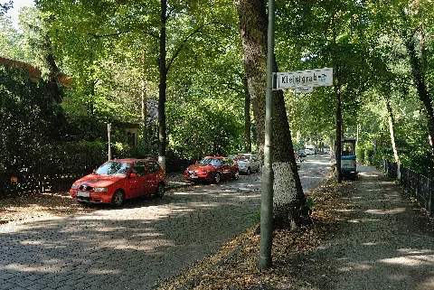 Bismarckstraße Abzweigung Kleistgrab (2009)