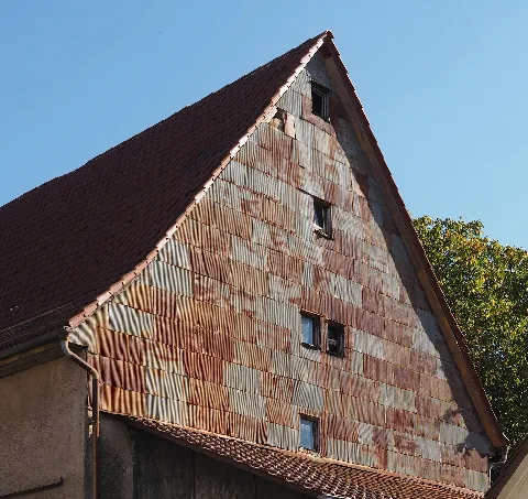 Blechplattenfassade Pforzheimer Strasse Rutesheim