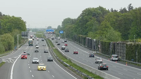 Blick Auf A 2 Bei Raststätte Lehrter See (2009)