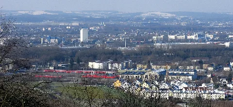 Blick Auf Das Bahnbetriebswerk Haltingen In Weil Am Rhein
