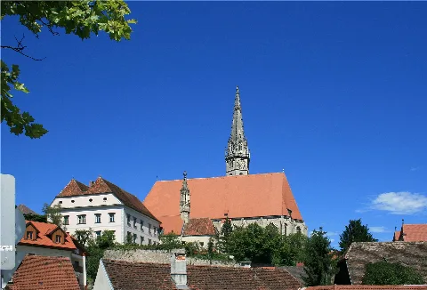 Blick Auf Die Steyrer Stadtpfarrkirche (2008)