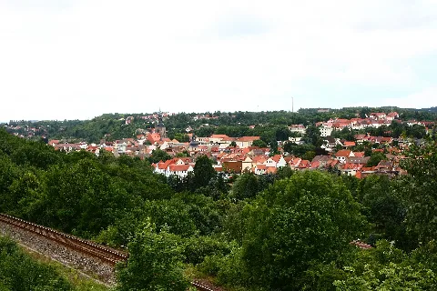 Blick Auf Hettstedt Heilige Reiser