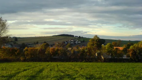 Blick Auf Leubsdorf, Sommer 2005