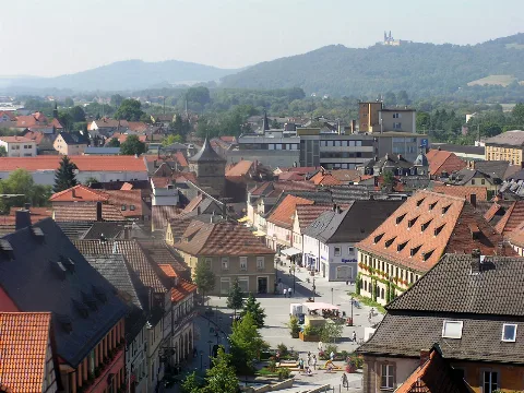 Blick Auf Lichtenfels