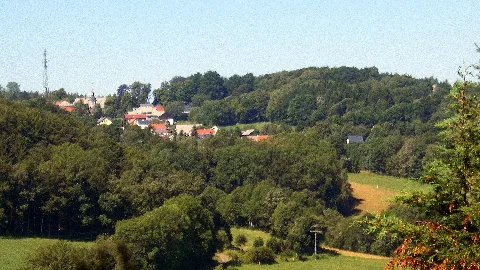 Blick Auf Naundorf Bei Schmiedeberg