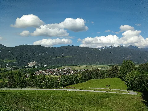 Blick Auf Oberhofen Im Inntal