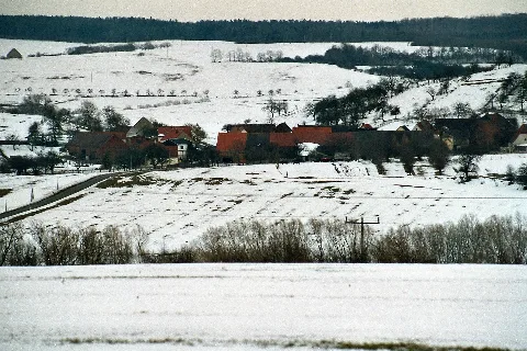 Blick Auf Tünschütz