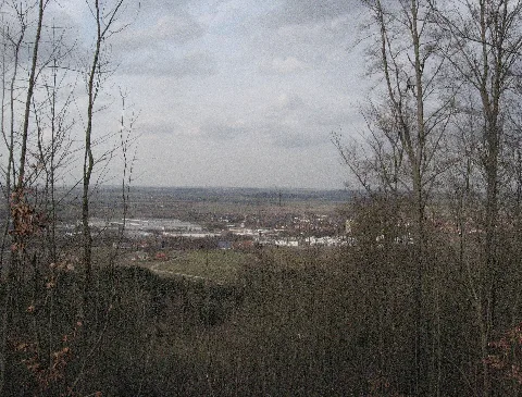 Blick Vom Hehlberg Auf Sulzdorf