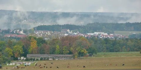 Blick Vom Hörnle Nach Unterhaugstett Panoramio