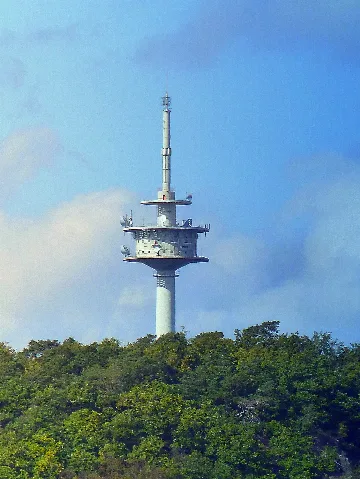 Blick Vom Rheingrafenstein Auf Den Fernmeldeturm Bad Kreuznach, Der Bei Traisen Auf Dem Rotenfels Steht Panoramio