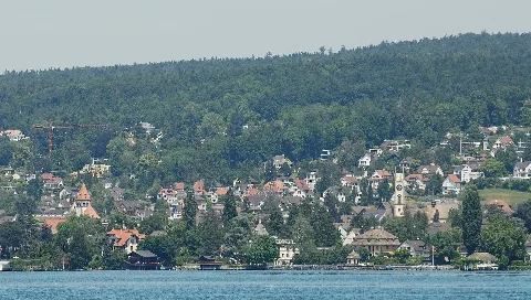 Blick Vom Zürichsee Auf Küsnacht (2009)