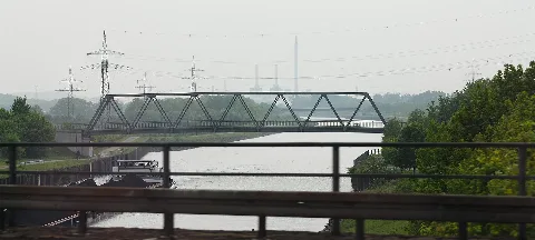 Blick Von A 43 Auf Wesel Datteln Kanal (2009)