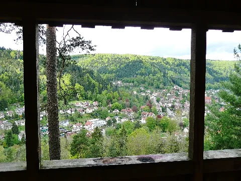 Blick Von Der Welzberghütte Nach Hirsau Panoramio