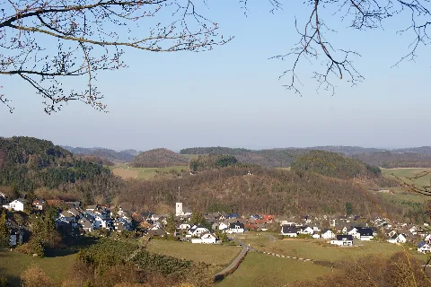 Blick Von Nordosten Auf Düdinghausen