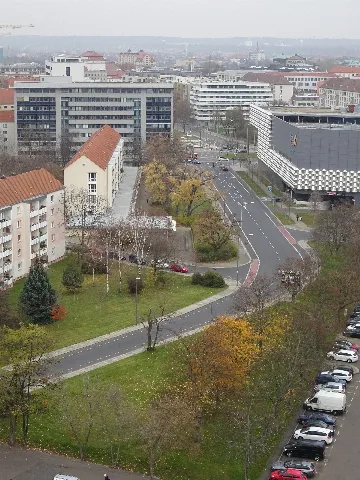 Blick Von Reitbahnstraße 35 Dresden 2020 11 07