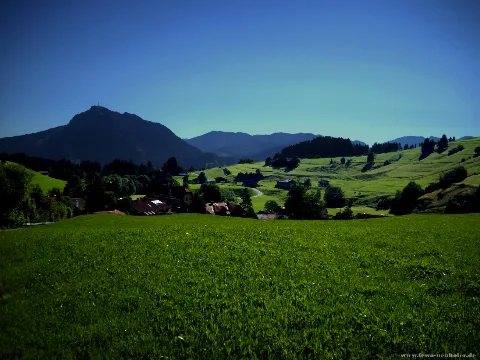 Blick Zum Grünten Panoramio