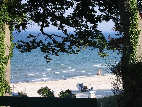Blick Zum Strand In Scharbeutz Panoramio