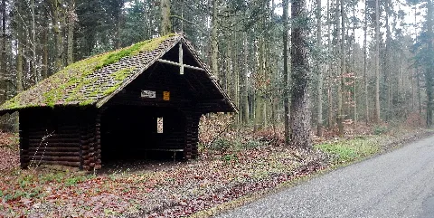 Blockhütte, Erbaut 1886 Vom Schwarzwaldverein Ortsgruppe Calw Panoramio