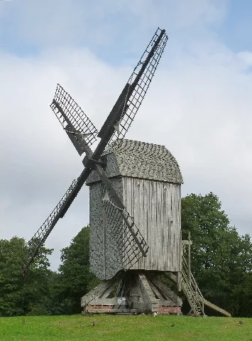 Bockwindmühle In Dudensen (Niedersachsen)